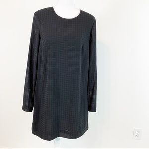 BCBGeneration chiffon ruffle shift dress